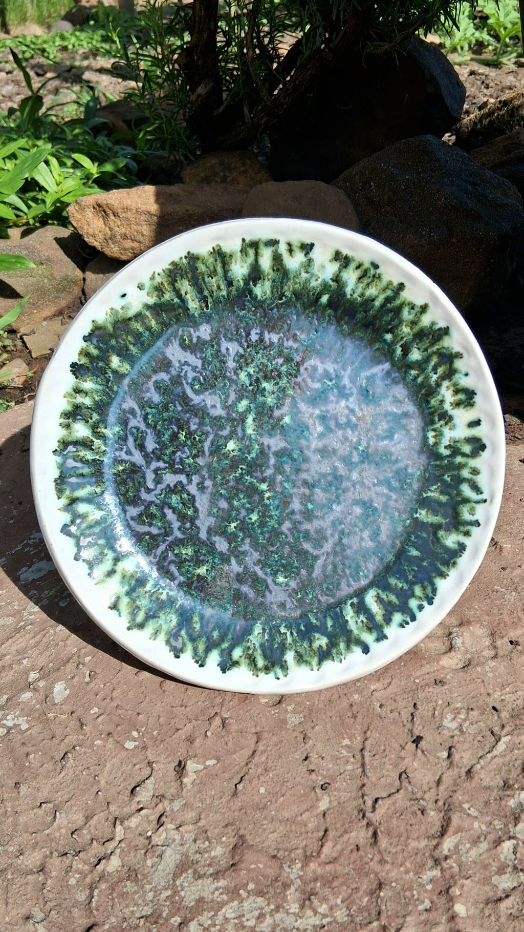 Green Jasper Decorative dish