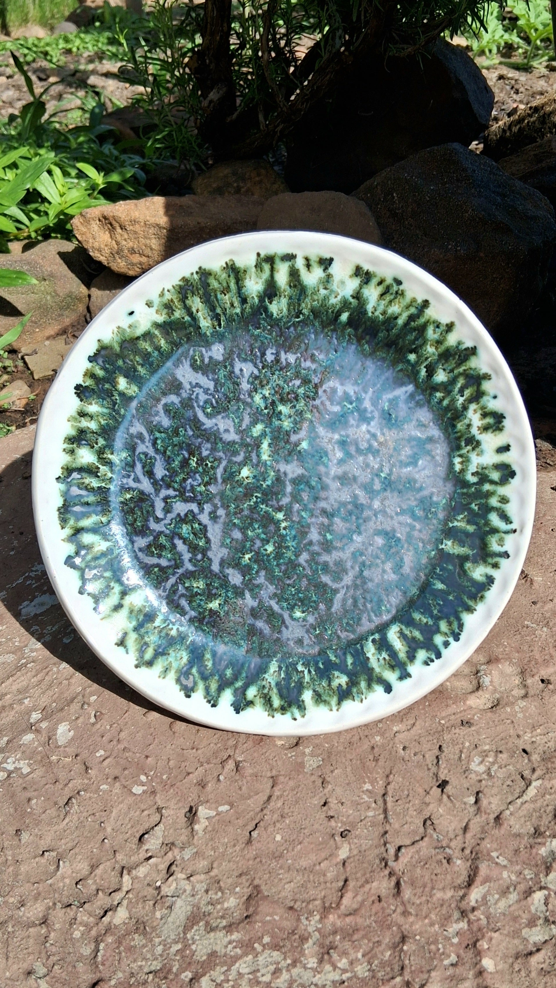 Green Jasper Decorative dish