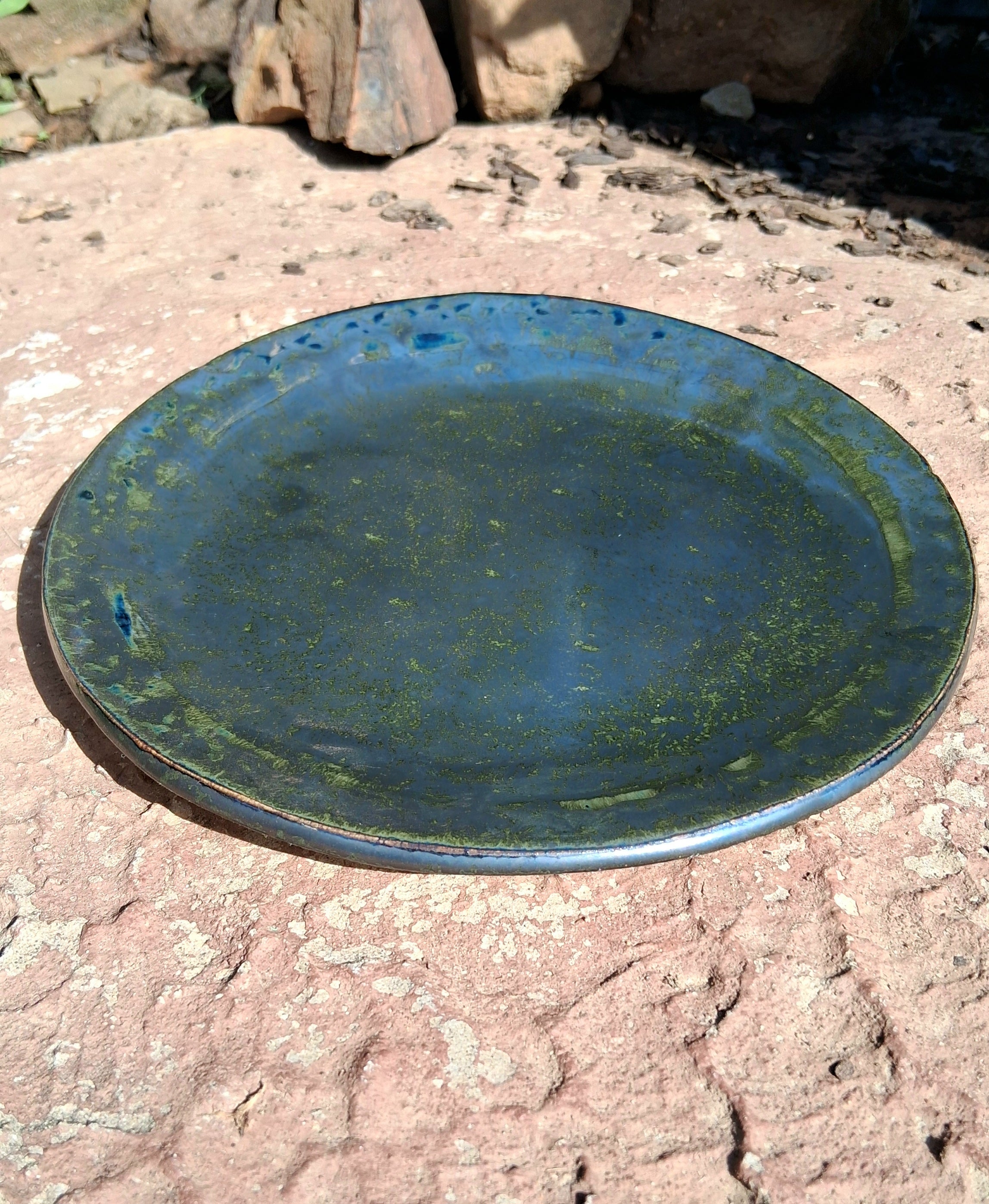 June Bug decorative plate
